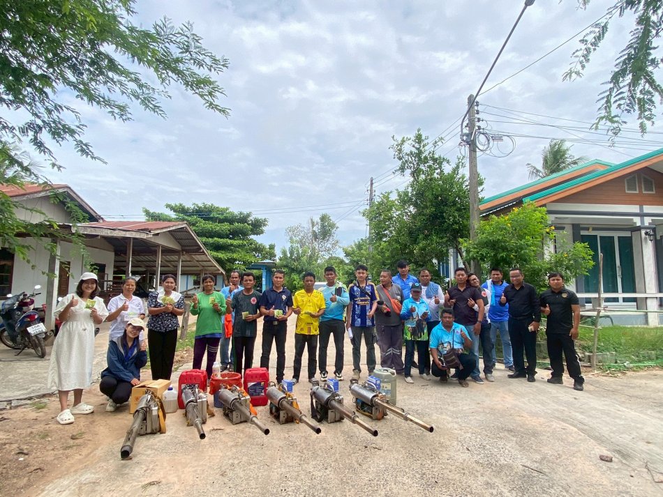 โครงการป้องกันและควบคุมโรคไข้เลือดออก (พ่นหมอกควัน เพื่อป้องกันโรคและระงับโรคไข้เลือดออก)